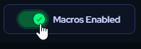 Interruptor Macros Enabled