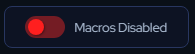 Estado de macros pausadas