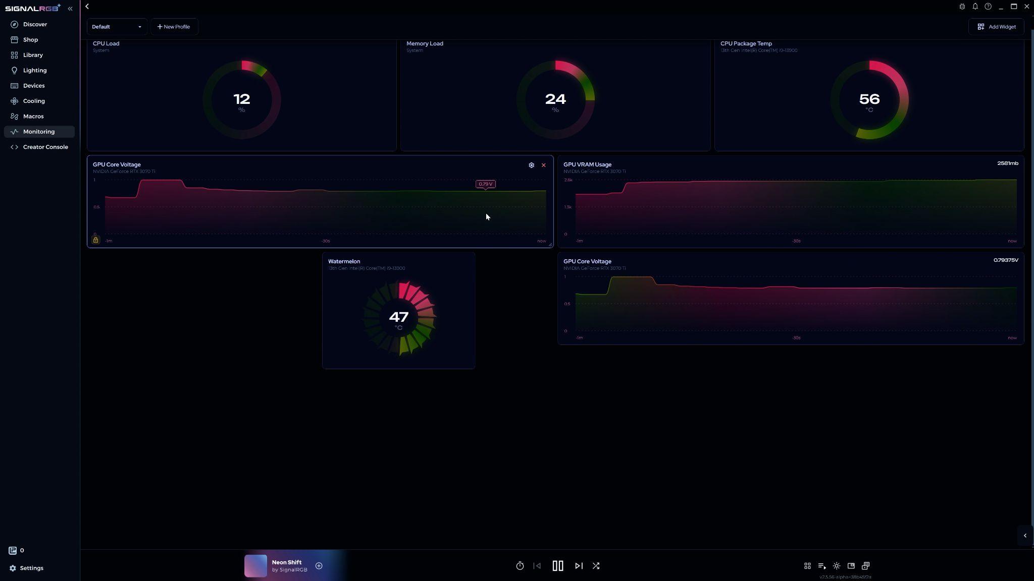 A locked widget shown with a lock indicator